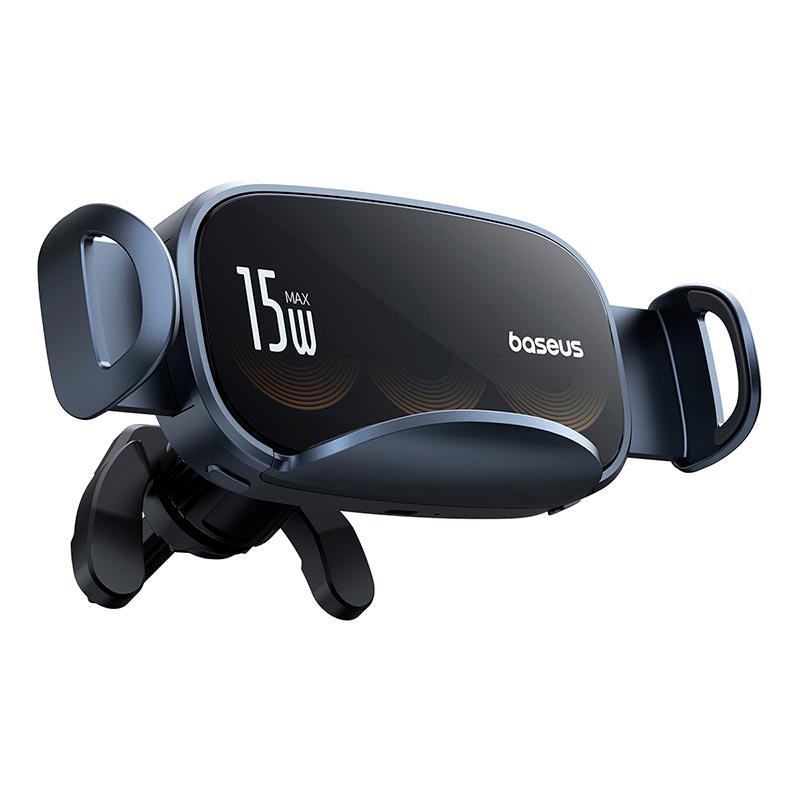 Автотримач для телефону Baseus LightChaser Series Charging Electric із зарядкою 15 Вт (609689)