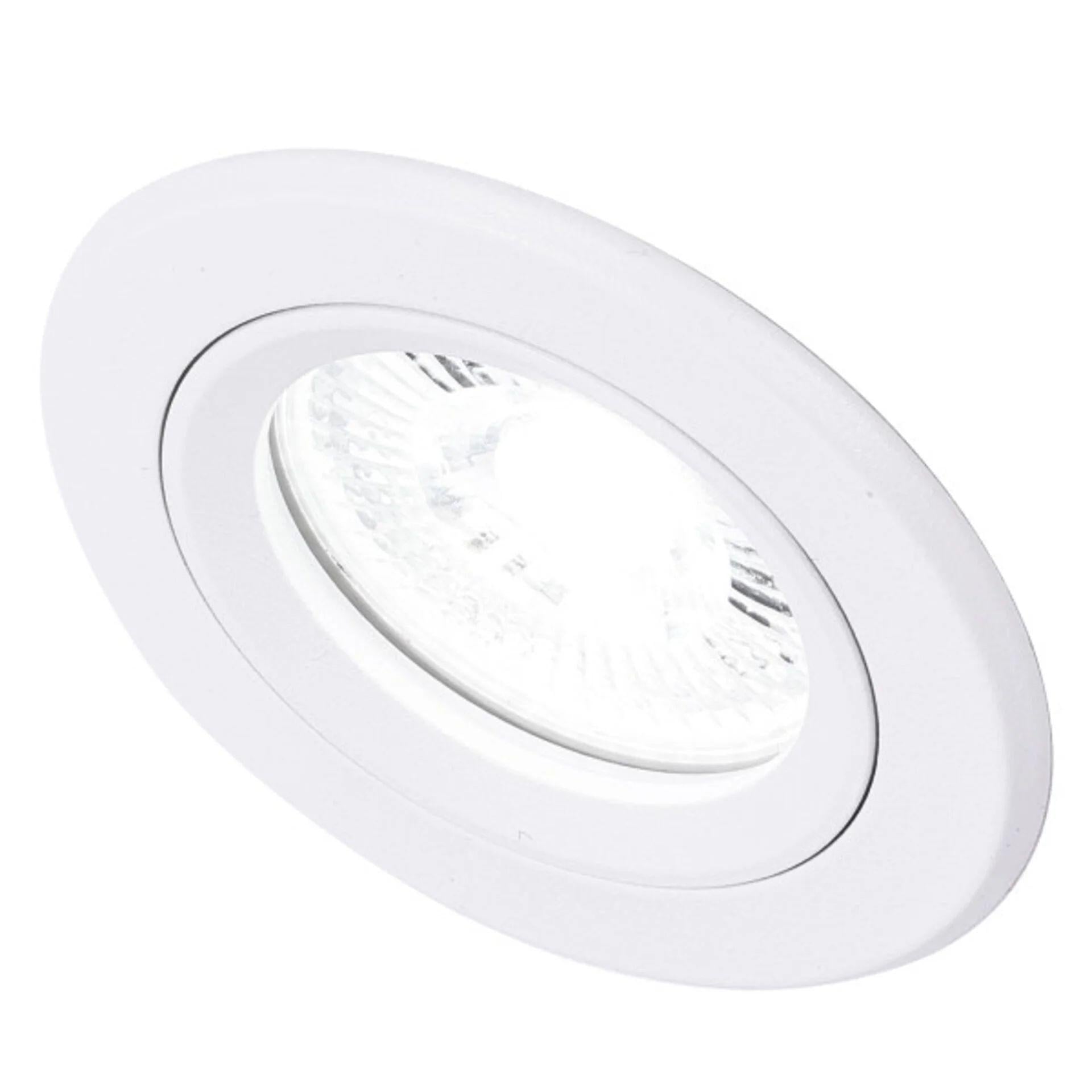 Точечный светильник встроенный LIGHT SET MAK AR20 1хMR16 Белый (41787)