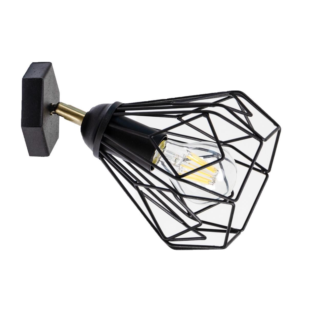 Світильник настінний Bevel W165 Black