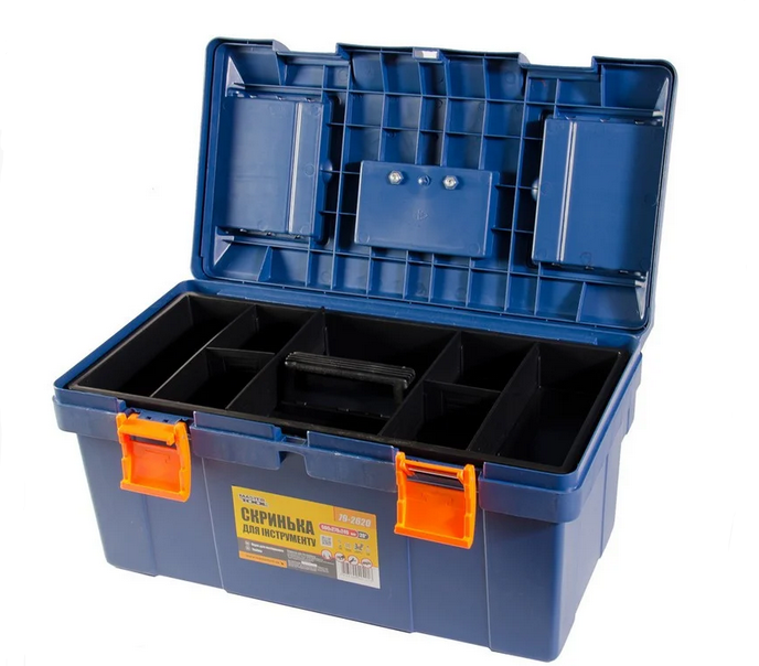Ящик для инструмента MasterTool 20" 500х270х245 мм с пластиковыми замками (79-2620)