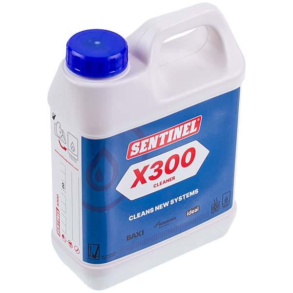 Жидкость Sentinel X300 Cleaner 1 л для очистки новых систем отопления после монтажа M202100025