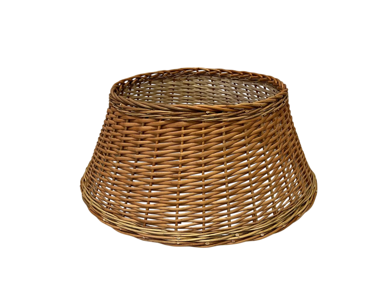 Подставка плетеная для елки 65x30 см Коричневый