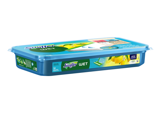Ганчірки для швабри вологі Swiffer змінні 12 шт. (2346370486)