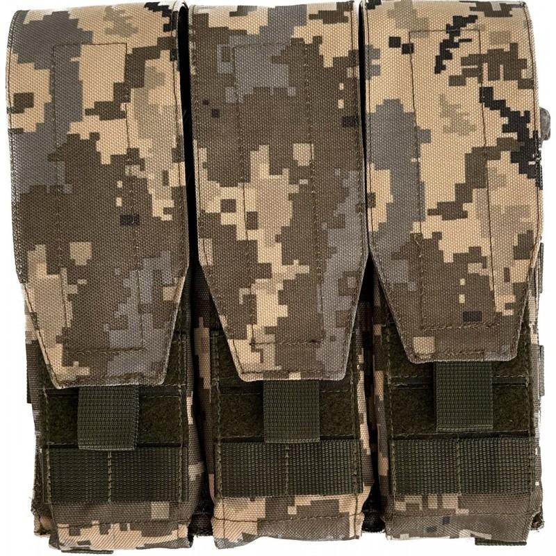 Подсумок AK на 3 рожка Velcro Karabat MM-14 (060423-201-V)