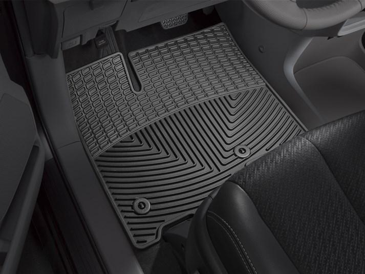 Килимки автомобільні передні гумові WeatherTech W292 Toyota Sienna 2013-2020 Чорний (39556838)