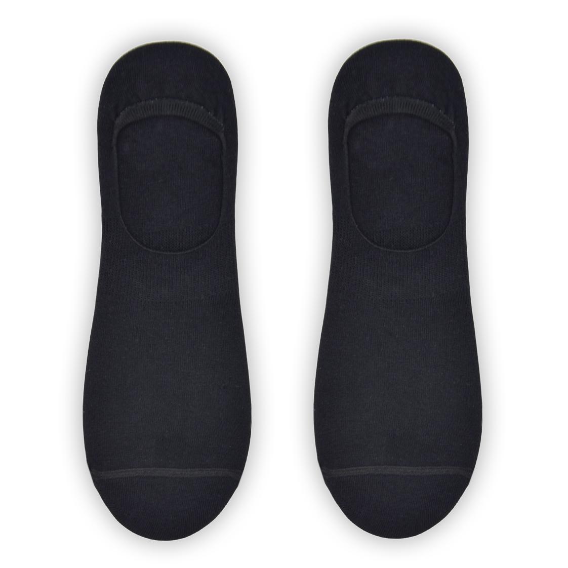 Следы однотонные с силиконом р. 38-40 Черный (6984908)