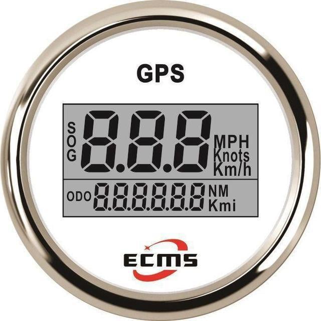Спідометр GPS з компасом Ecms Білий (1504242414)