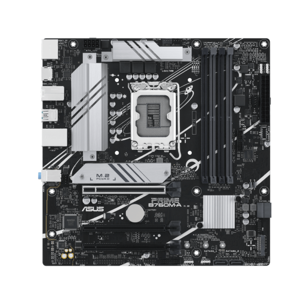 Материнська плата Asus PRIME B760M-A-CSM (13687641) - фото 2