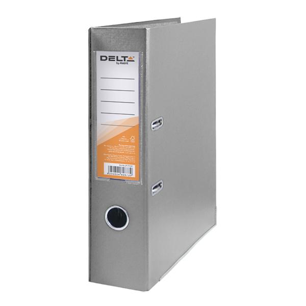 Папка-регистратор Axent Delta односторонняя А4 полипропилен 75 мм собрана Серый (D1714-03C)