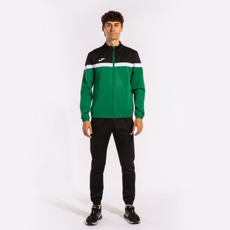 Спортивный костюм Joma 102746.451 Danubio Tracksuit 2XL Green/Black - фото 1