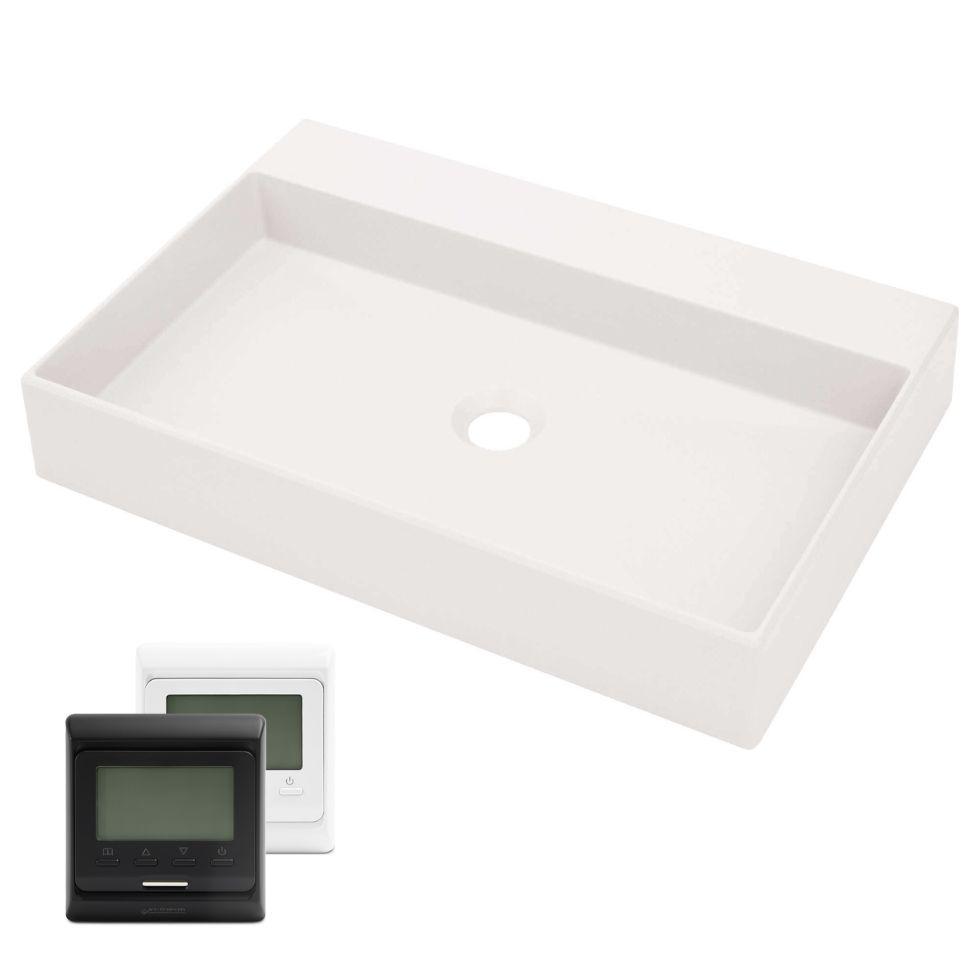 Умывальник накладной Correo CQR_AU6S 60 см Белый (27879325) - фото 2