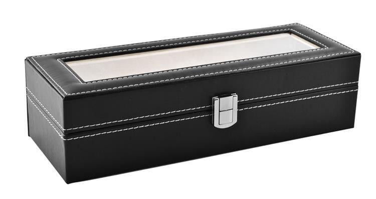 Органайзер-скринька для годинників/прикрас з 6 відділеннями (15380997) - фото 4