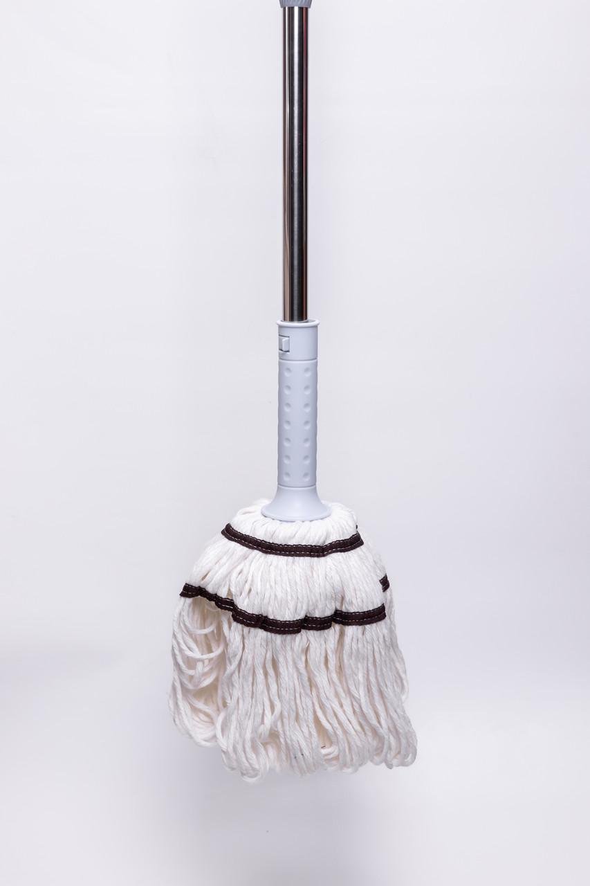 Швабра с классической круглой насадкой для влажной уборки пола для плитки/ламината/линолеума (HP-35015-15) - фото 7 Швабра с классической круглой насадкой для влажной уборки пола для плитки/ламината/линолеума (HP-35015-15) - фото 7