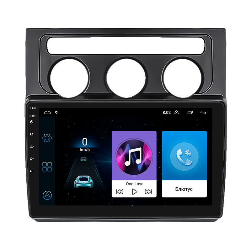 Магнитола штатная 10" Lesko для Volkswagen Touran I 2003-2006 1/16Gb/ Wi-Fi Optima