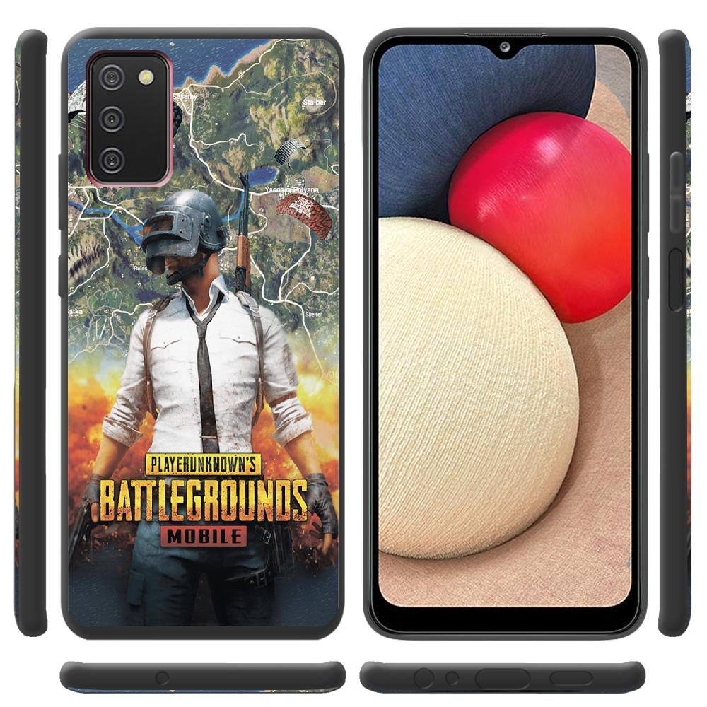 ᐉ Чехол BoxFace Samsung Galaxy A03s (A037) PUBG Mobile Черный силикон  (43255-up2309-44047) • Купить в Киеве, Украине • Лучшая цена в Эпицентр