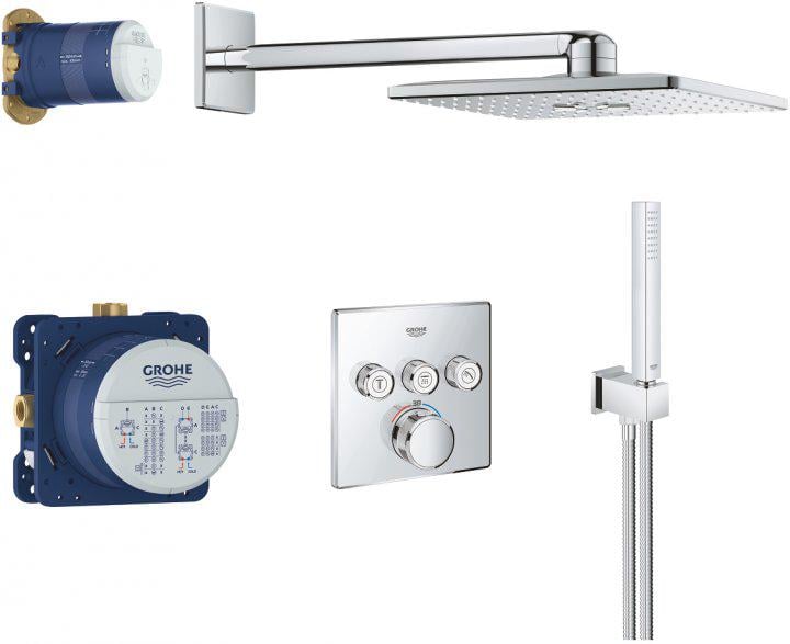 Душевая система Grohe Grohtherm Smartcontrol с термостатом (34804000) Душевая система Grohe Grohtherm Smartcontrol с термостатом (34804000)
