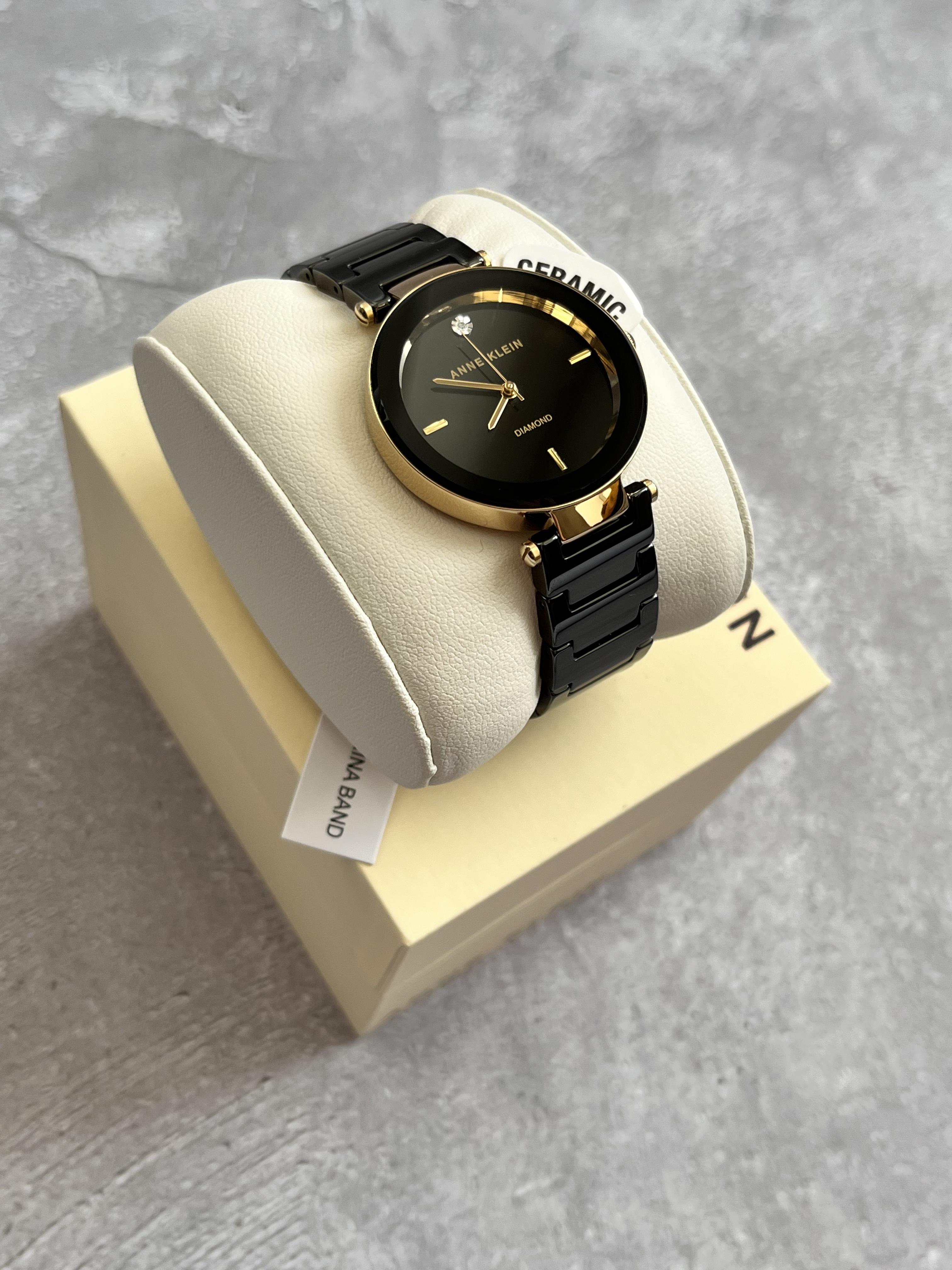 Часы женские Anne Klein AK/1018BKBK Черный (12297708) - фото 2