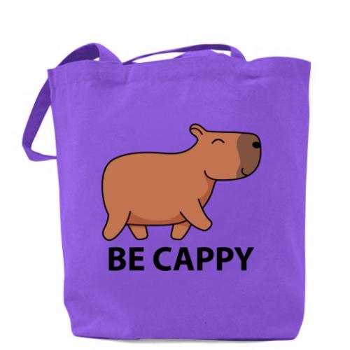 Шопер Капибара Be Cappy 41х37 см Фиолетовый (13450964-15-184883)