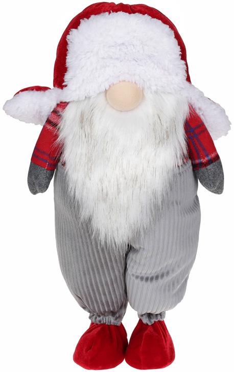 Мягкая игрушка Гномик Red&Grey 24х15х43 см (BD-877-083)