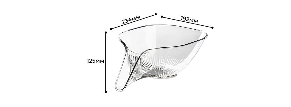 Корзина сливная Прозрачный (60b6e789) - фото 4 Корзина сливная Прозрачный (60b6e789) - фото 4