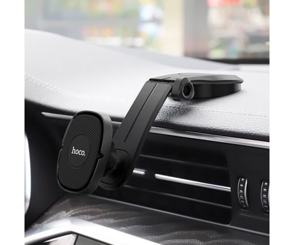 Держатель автомобильный Hoco CA61 для смартфонов Black - фото 6