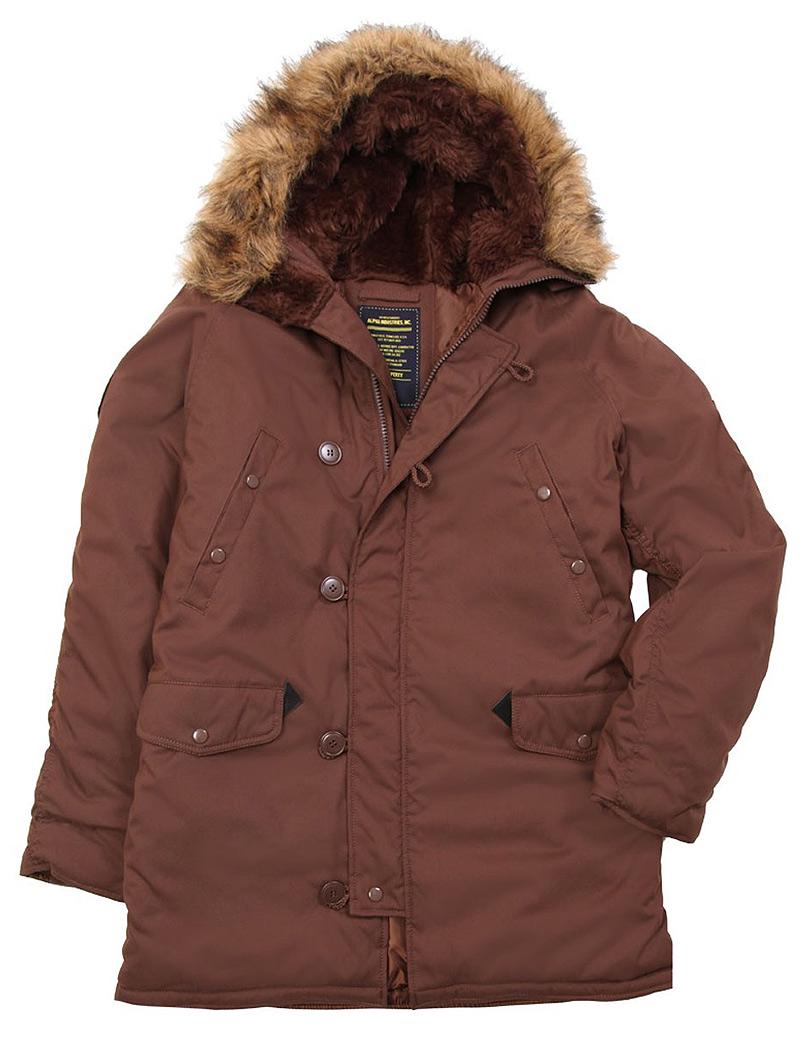 Куртка аляска Alpha Industries Altitude Parka L Chestnut (MJA43917C1ch)