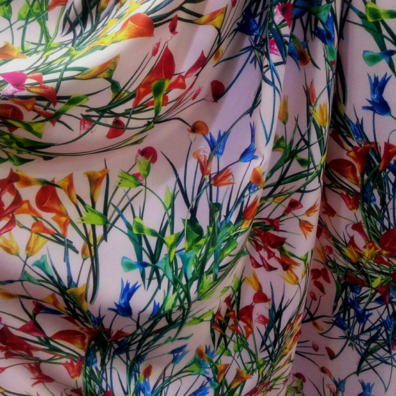 Ткань плательная IDEIA Супер Софт V-154/2 соломия 1,5 м Персиковый (2200004102214)