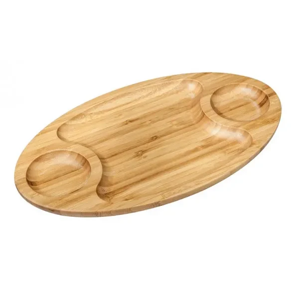 Блюдо овальне Wilmax Bamboo WL-771040/A бамбукове 405х230 мм (2504733429)