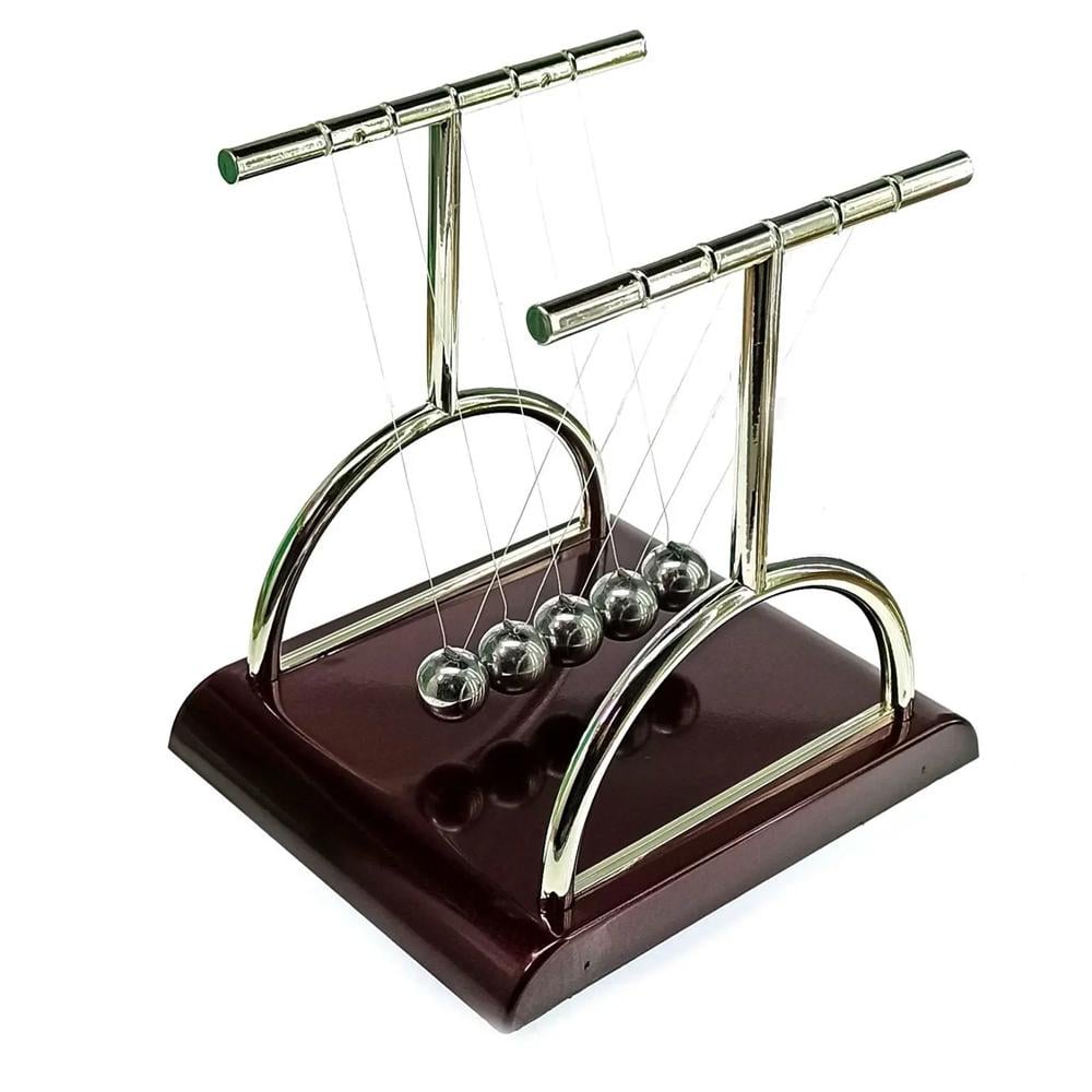 Маятник Ньютона настольные 17,5x18x15 см (07-29727) Маятник Ньютона настольные 17,5x18x15 см (07-29727)