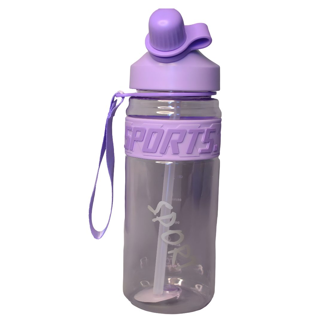 Спортивна пляшка для води на 700 мл Фіолетовий (MRA-25-66) - фото 1 Спортивна пляшка для води на 700 мл Фіолетовий (MRA-25-66) - фото 1