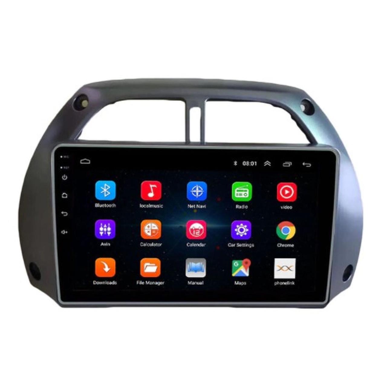 Автомагнитола для Toyota Rav4 2001-2006 4G/XyAuto/8 core/DSP Sound/CarPlay/Android (М-ТР4С-9-Т5)