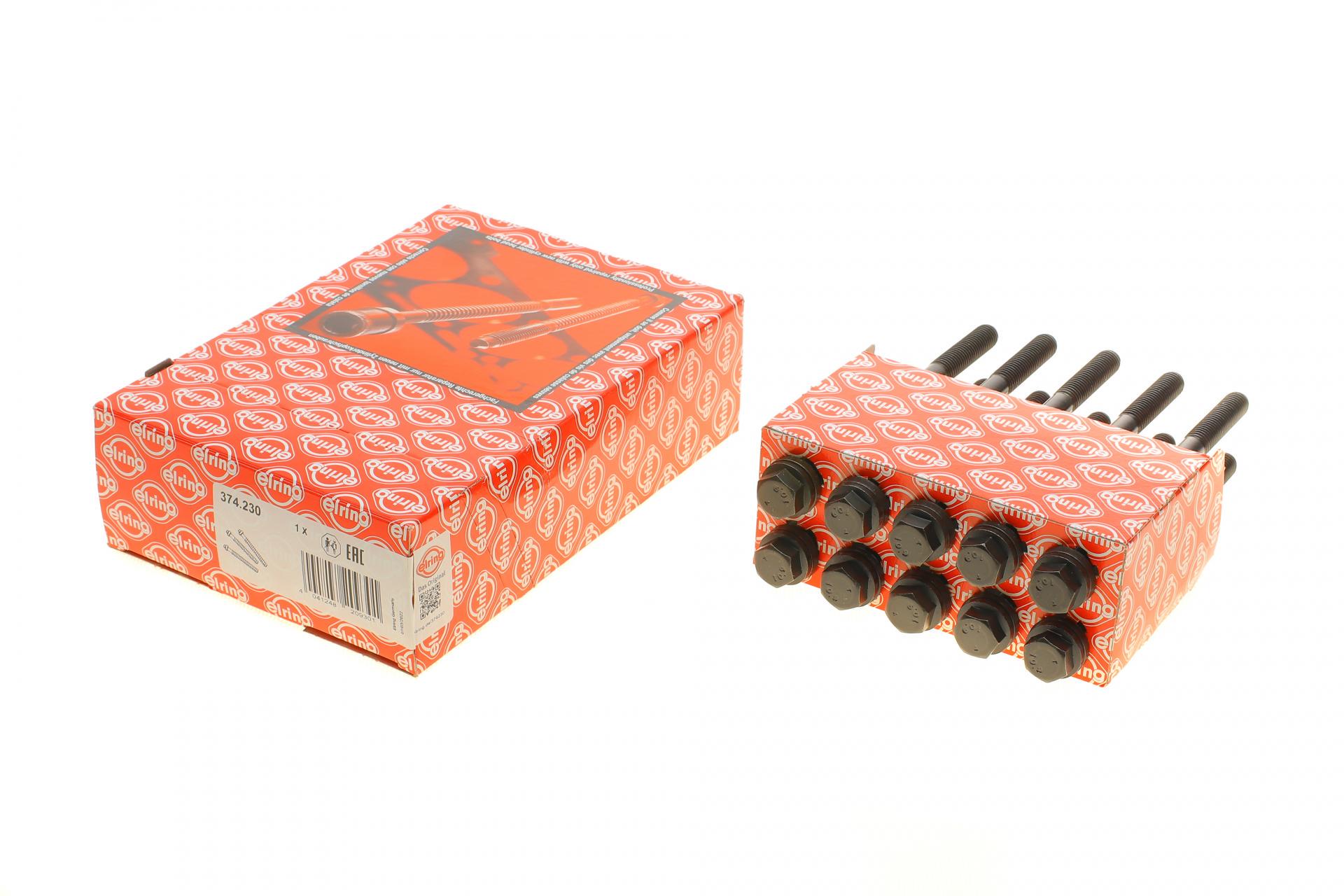 Болти головки ELRING Chrysler Neon/PT Cruiser 1,6 01-10 M10x1,5x149 мм 10 шт. (374,230)