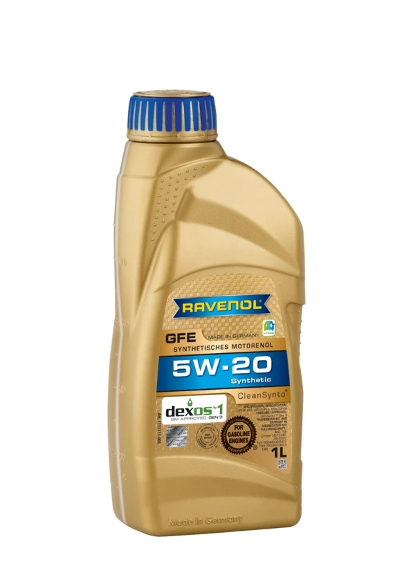 Моторное масло RAVENOL GFE 5W-20 синтетика 1 л (1111111-001)