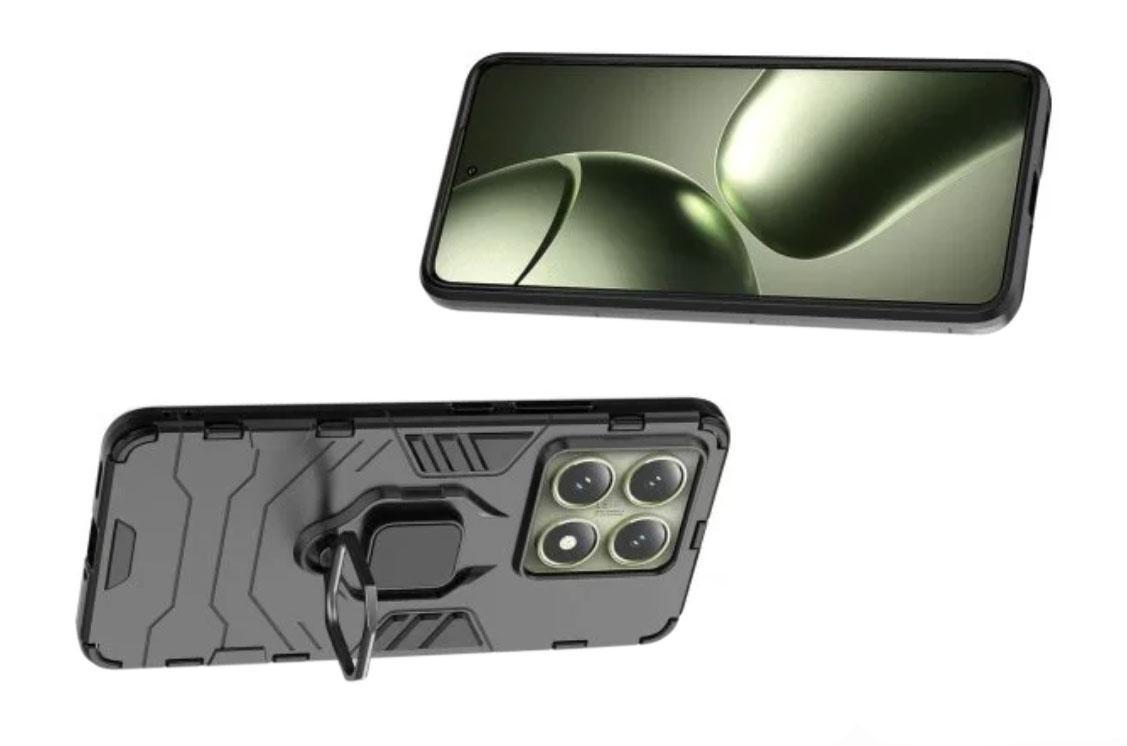 Чохол бампер Primolux Ring Armor для Xiaomi 14T 5G - Black - фото 6