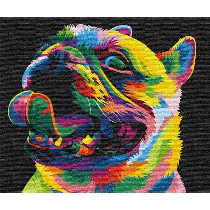 Картина за номерами Brushme Веселкова собака BS51463 40x50 см (RLT30328) Картина за номерами Brushme Веселкова собака BS51463 40x50 см (RLT30328)
