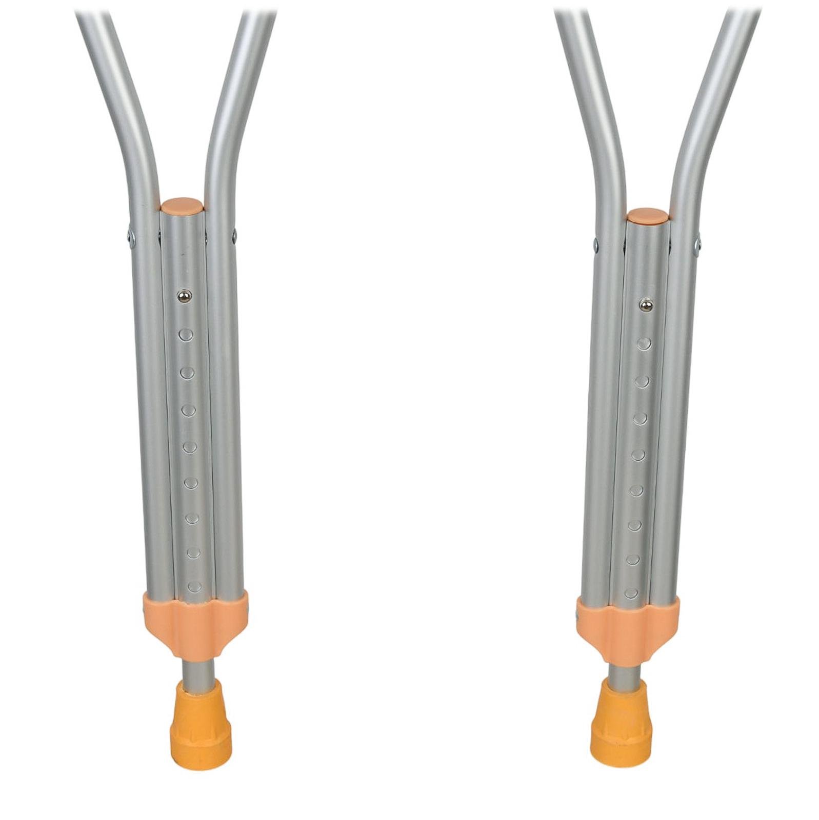 Костыли пара подмышечные алюминиевые телескопические для взрослых 115-135 см - фото 5 Костыли пара подмышечные алюминиевые телескопические для взрослых 115-135 см - фото 5