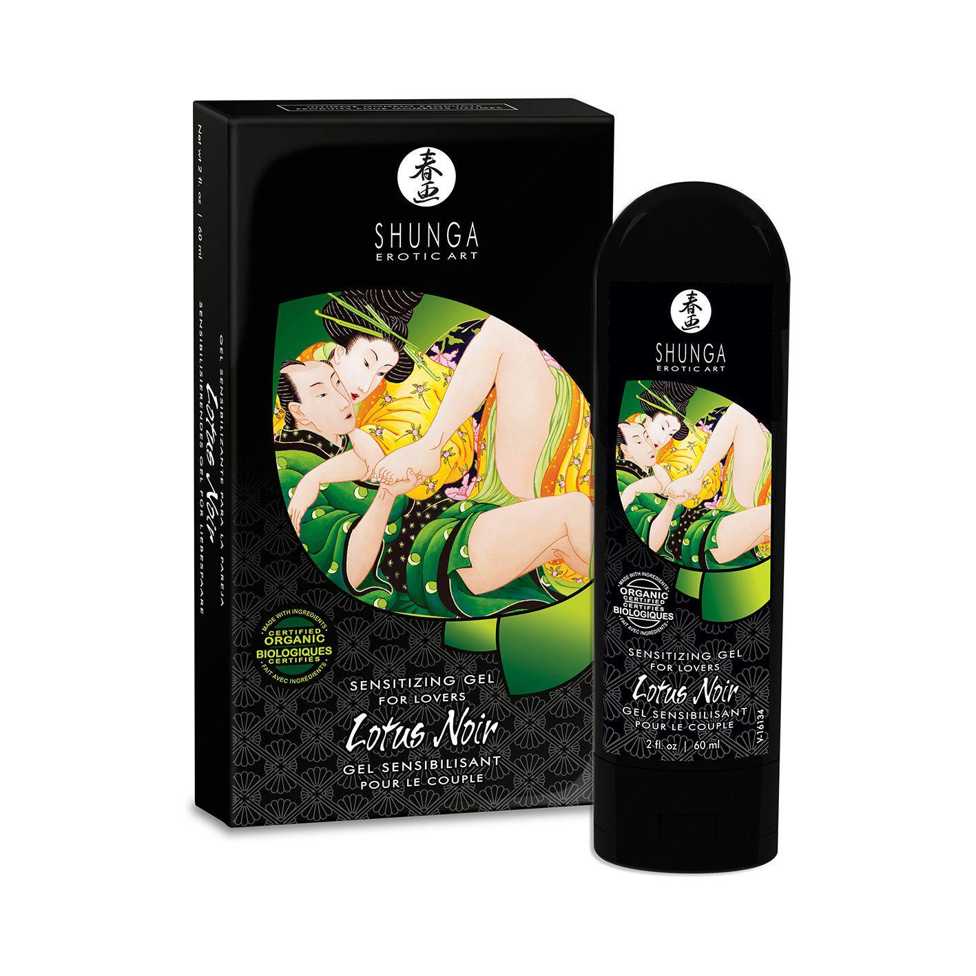 Стимулирующий гель для пар Shunga LOTUS NOIR 60 мл