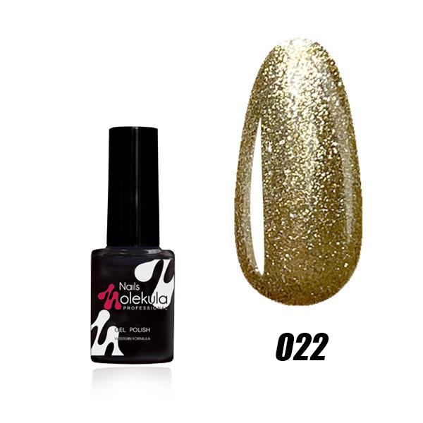 Гель-лак Nails Molekula 6 мл Золотое мерцание 022 (1812704369) - фото 1 Гель-лак Nails Molekula 6 мл Золотое мерцание 022 (1812704369) - фото 1