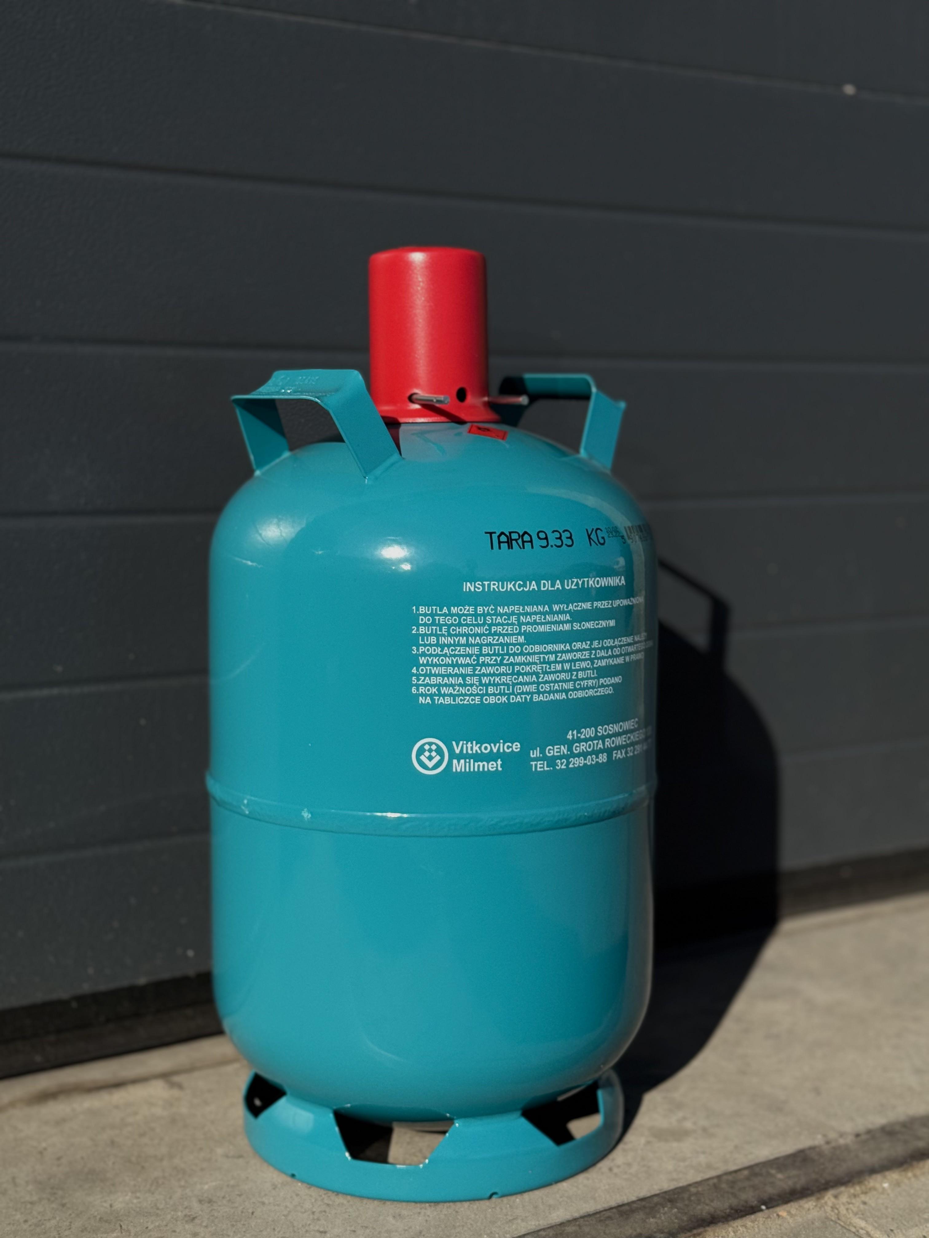 Газовий балон Vitkovice Milmet Польща Пропан/Бутан 27 л 11 кг (30146043) - фото 4