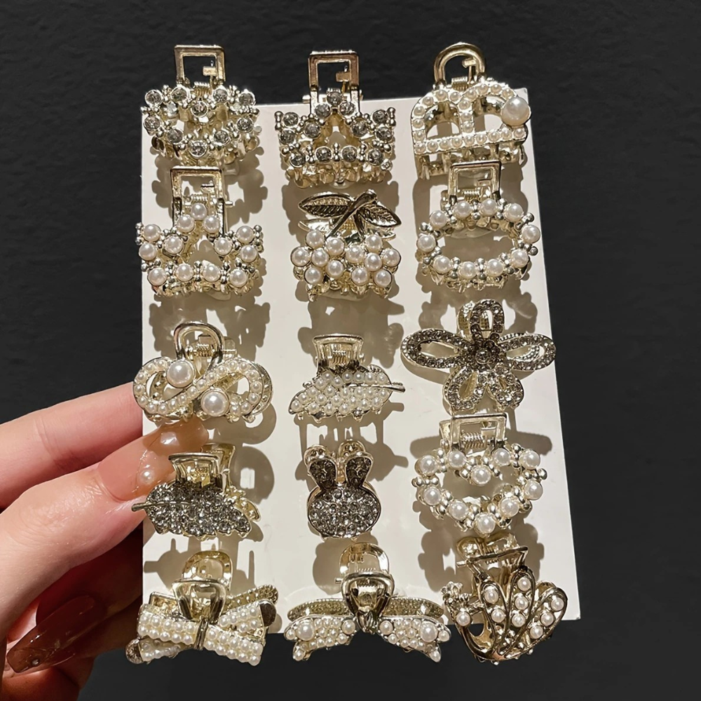 Набір заколок для волосся 15 шт. (zakolki_15sht) - фото 4 Набір заколок для волосся 15 шт. (zakolki_15sht) - фото 4