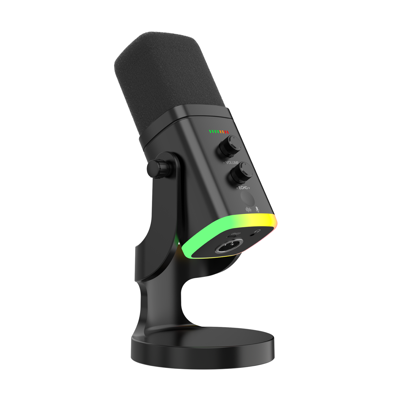 Микрофон для компьютера игровой с шумоподавлением Черный (1770969881799) Микрофон для компьютера игровой с шумоподавлением Черный (1770969881799)