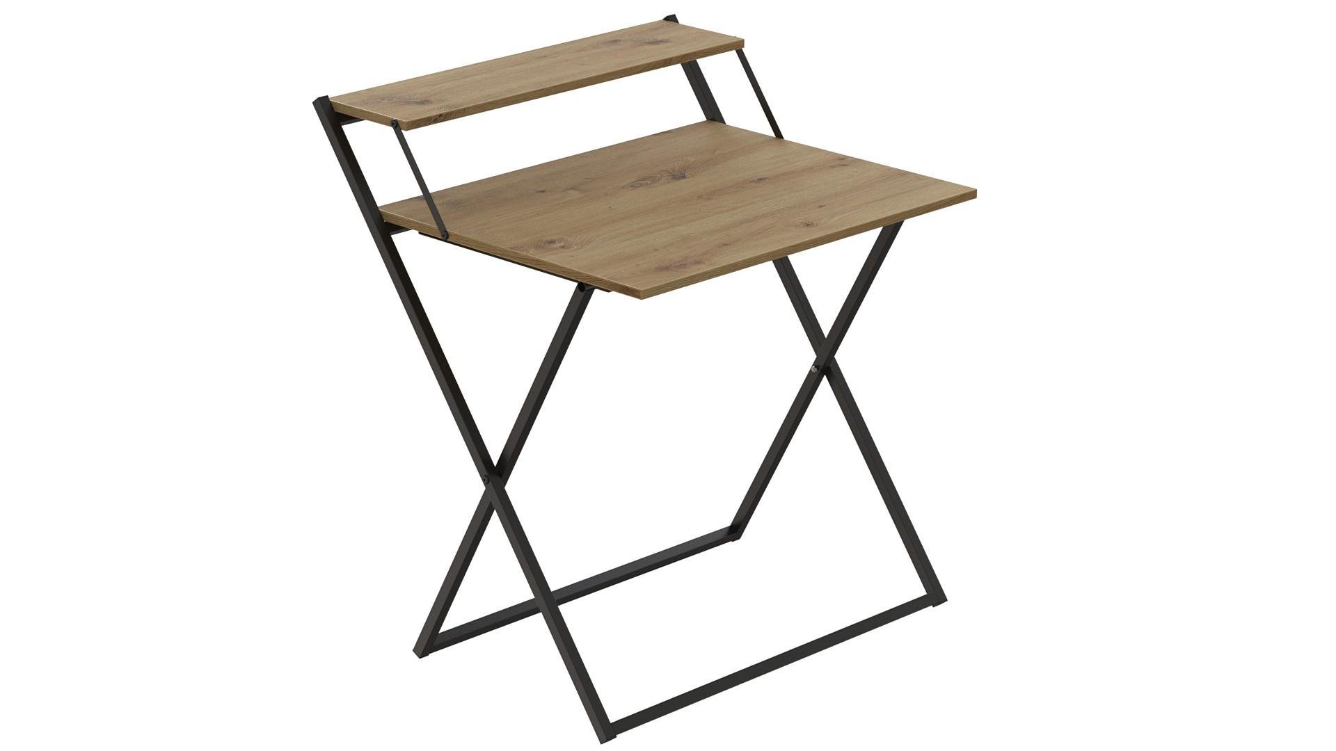 Стіл-трансформер Ferrum-decor Компакт 4 метал/ДСП 16 мм 750x790x720 мм Чорний/Дуб Артізан (FRD-104695) - фото 1 Стіл-трансформер Ferrum-decor Компакт 4 метал/ДСП 16 мм 750x790x720 мм Чорний/Дуб Артізан (FRD-104695) - фото 1