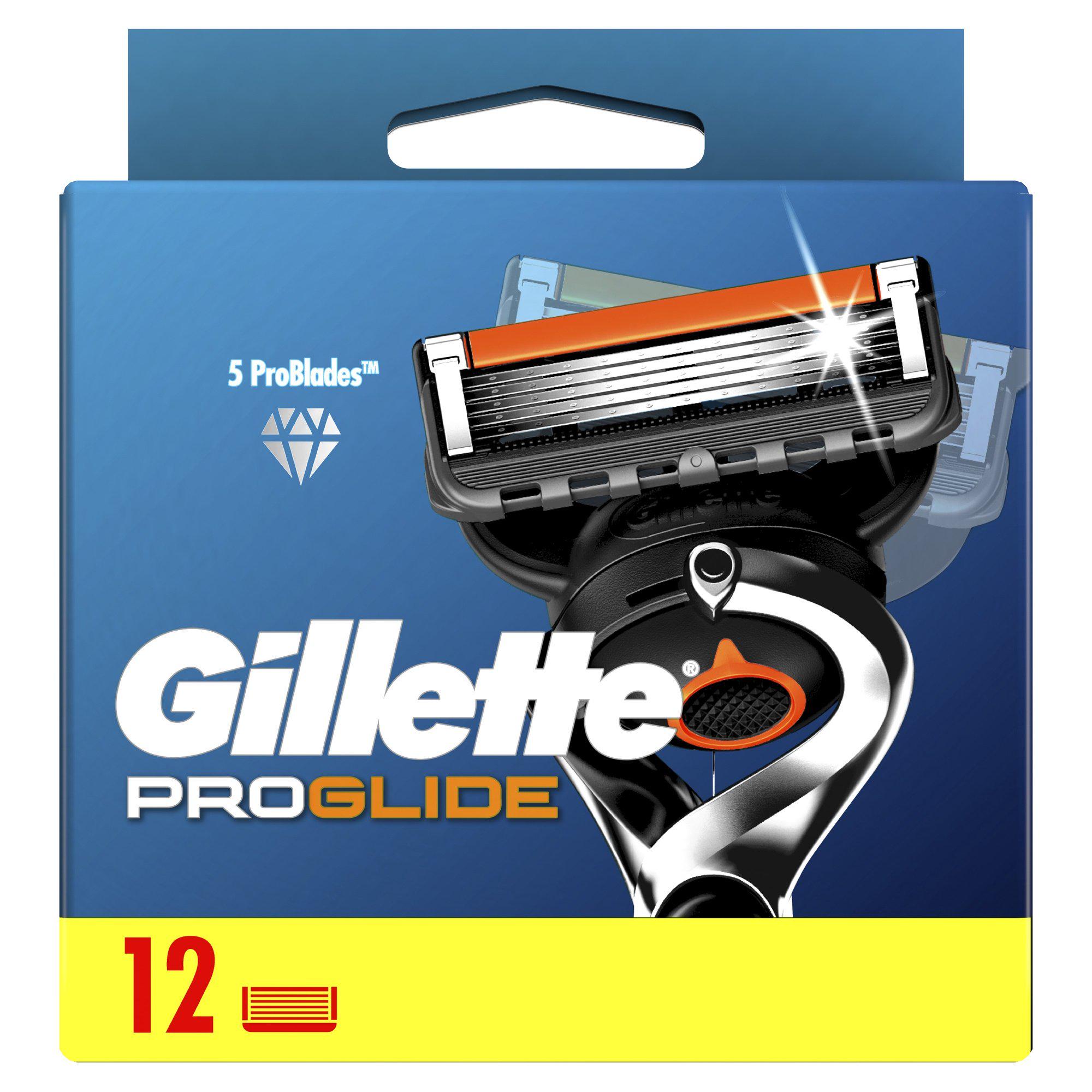 Картриджи для бритья мужские Gillette ProGlide 12 шт. (12406637)