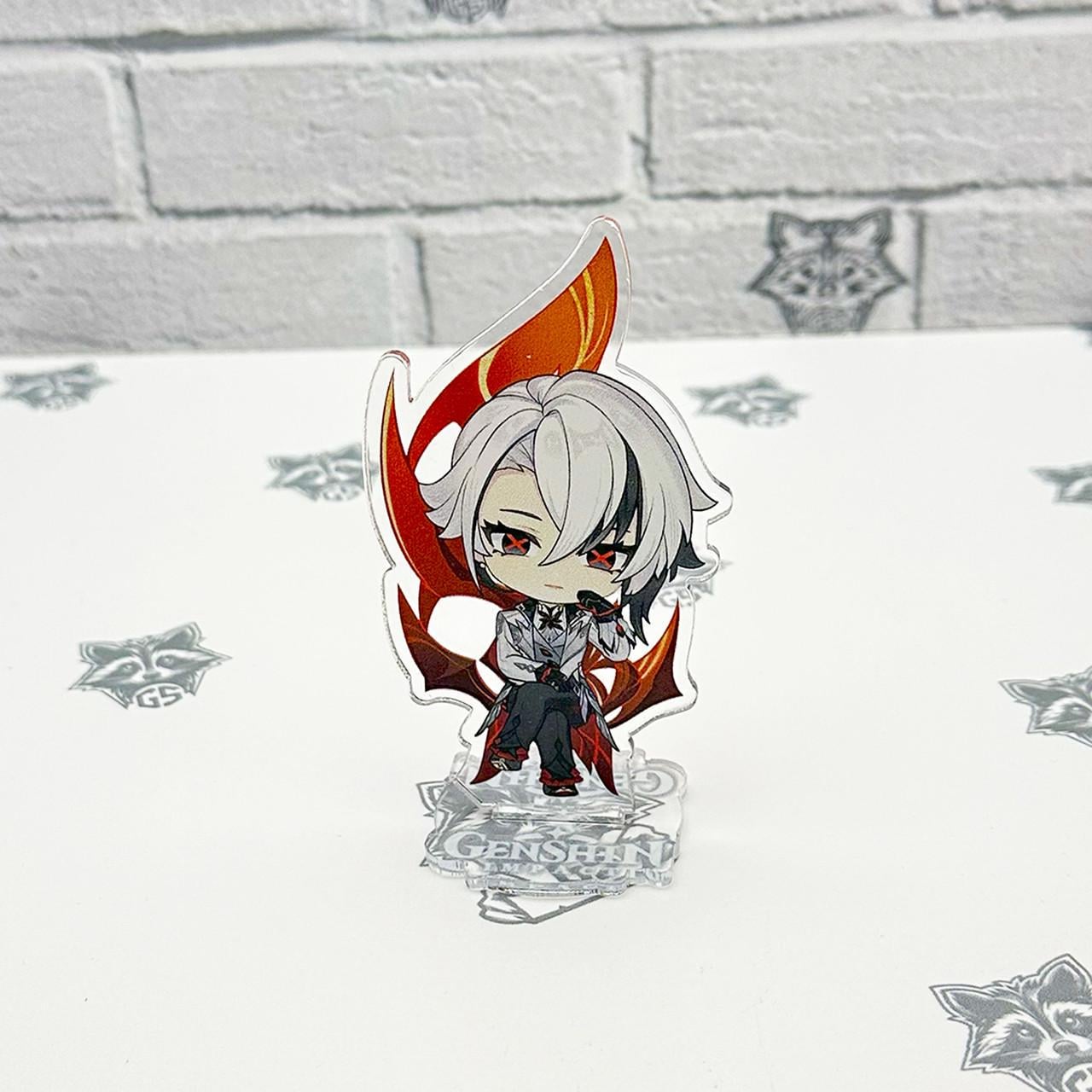 Фигурка коллекционная акриловая Genshin Impact Chibi Арлекино 1 10 см (2219444042)