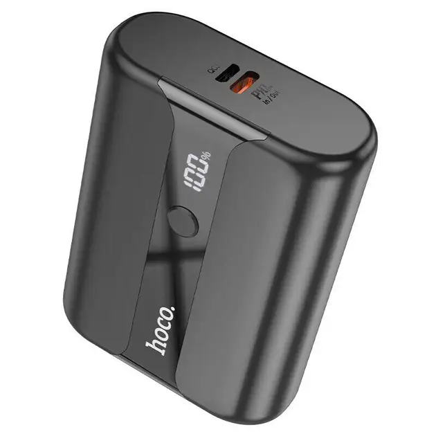 Батарея портативна Powerbank Hoco Q3 Pro 22.5W/PD20W 10000 mAh Black