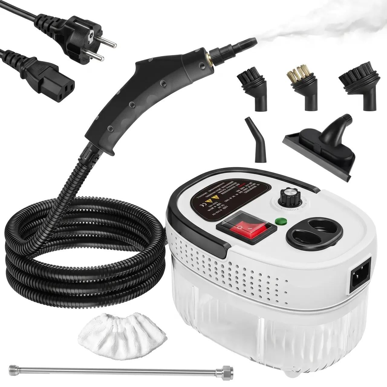 Пароочиститель Steam Cleaner HX-860 2500 Вт с насадками