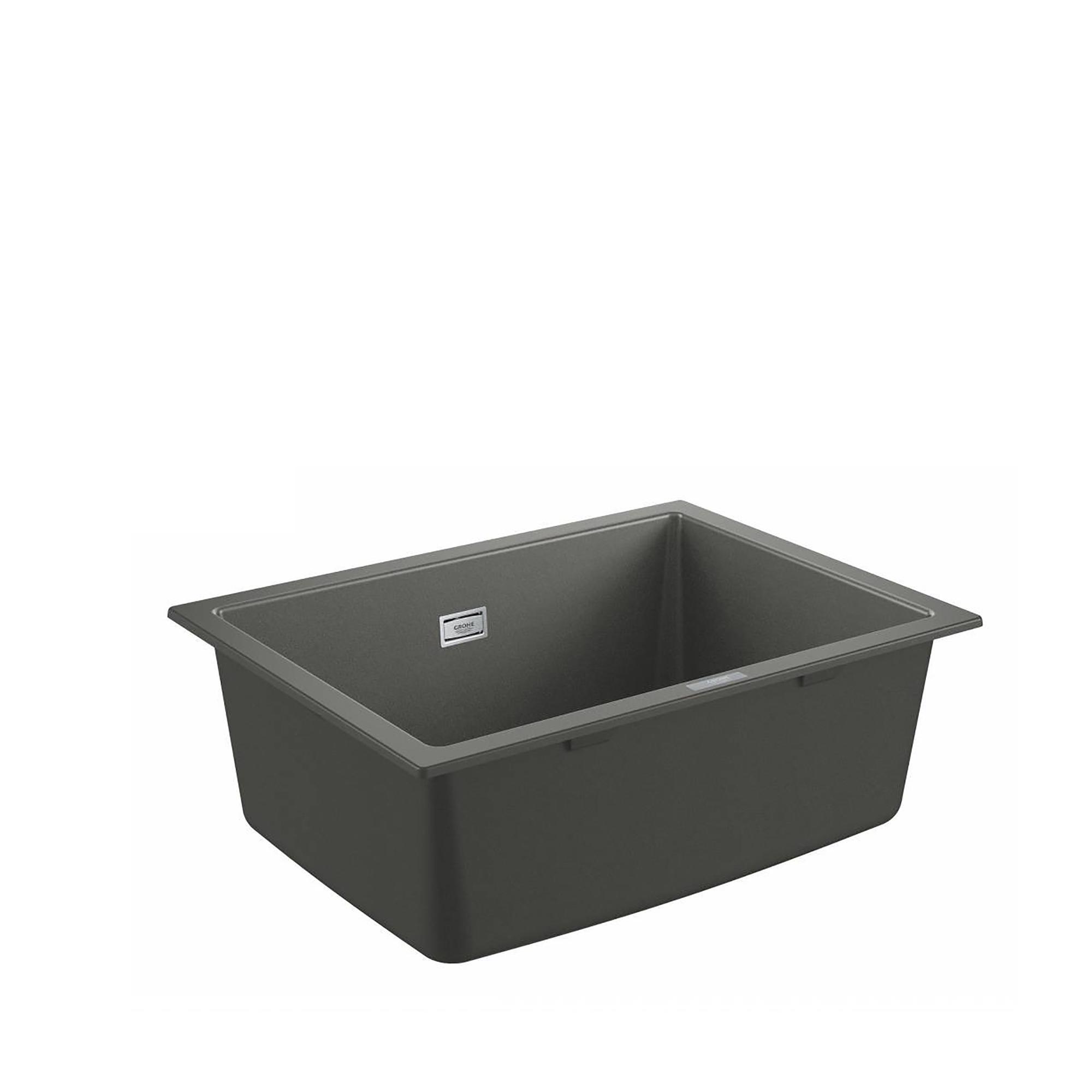 Мийка для кухні Grohe K700 Contemporary 31655AT040536000 гранітна 610x460 мм Сірий (98737)
