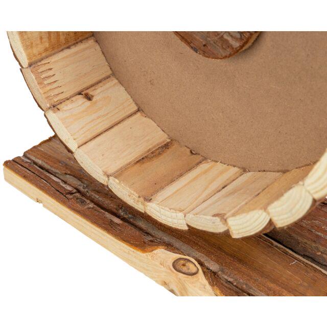 Колесо дерев'яне Trixie для гризунів 23 см (TX-61035) - фото 2