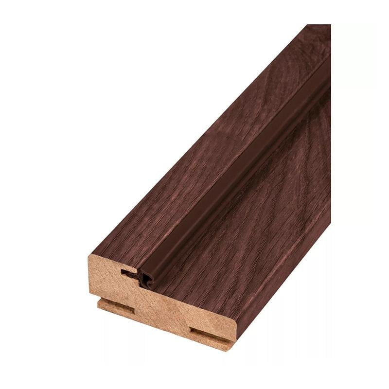 Дверна коробка TD ПВХ з ущільнювачем 2,5 стійок 70х32х2070 мм Дуб коньячний (30297338)