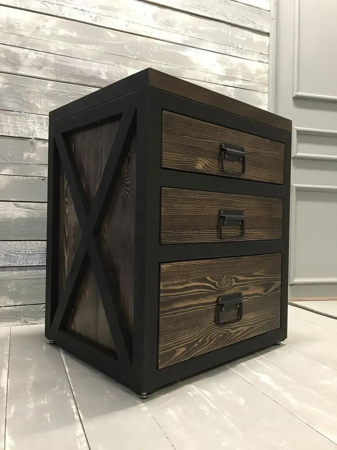 Тумба EcoLoft IN-2592 в стилі лофт (IN-2592)